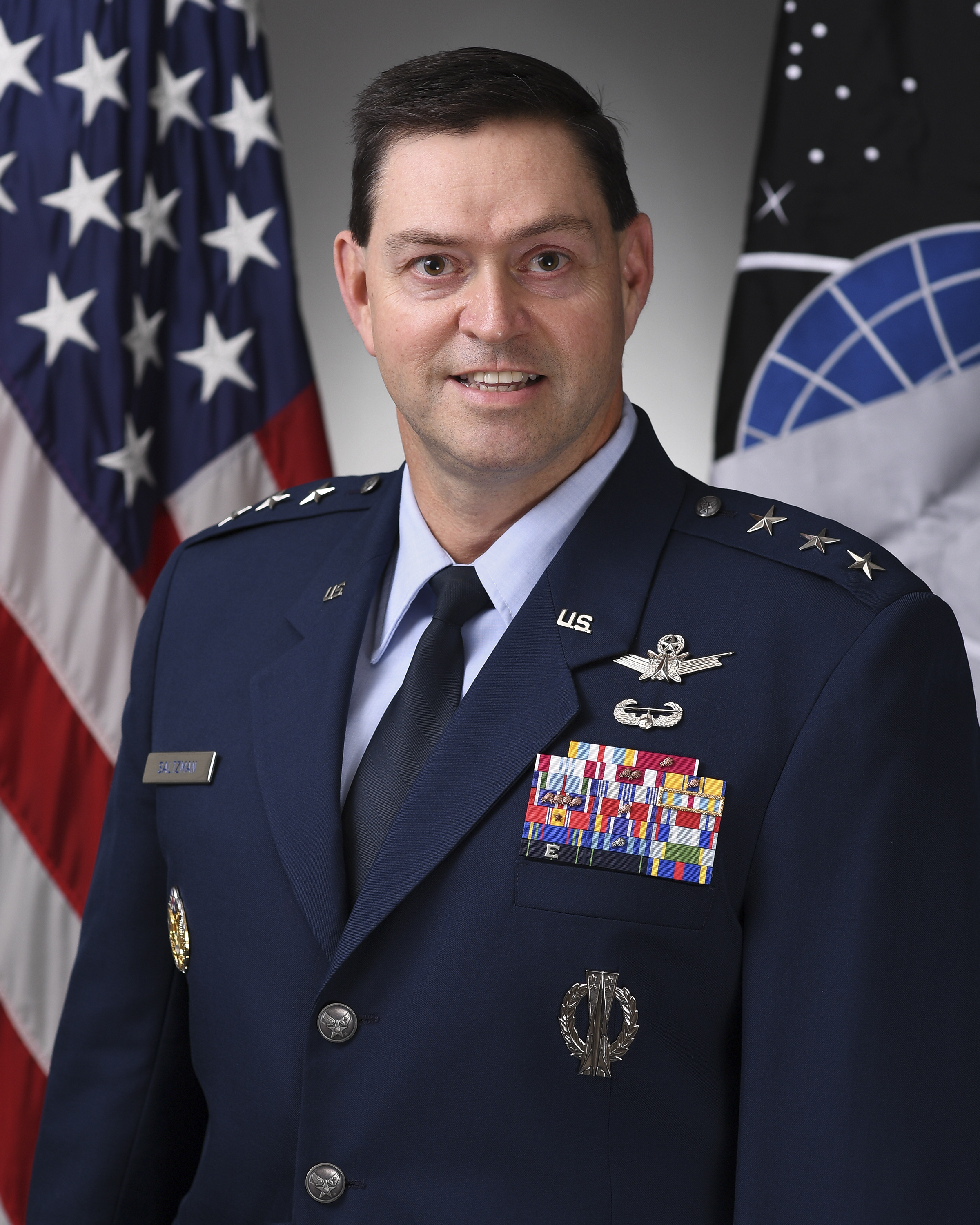 Portrait photo of Lt. Gen. Saltzman Portrait photo of Lt. Gen. Saltzman